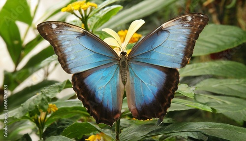 butterfly morpho polyphemus m photo