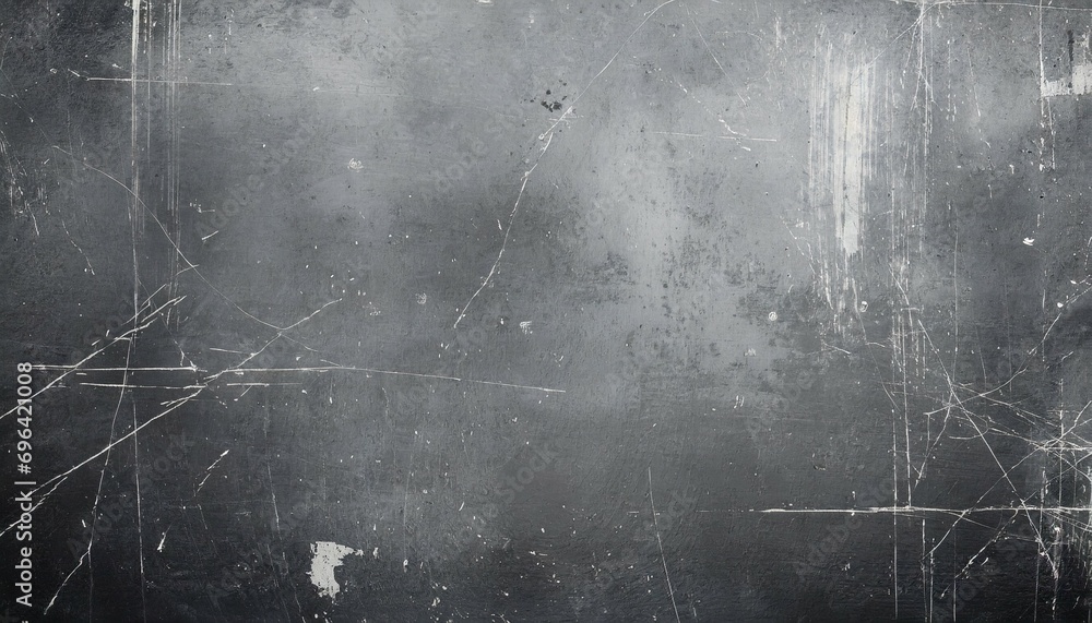 gray grunge background with scratches - obrazy, fototapety, plakaty 