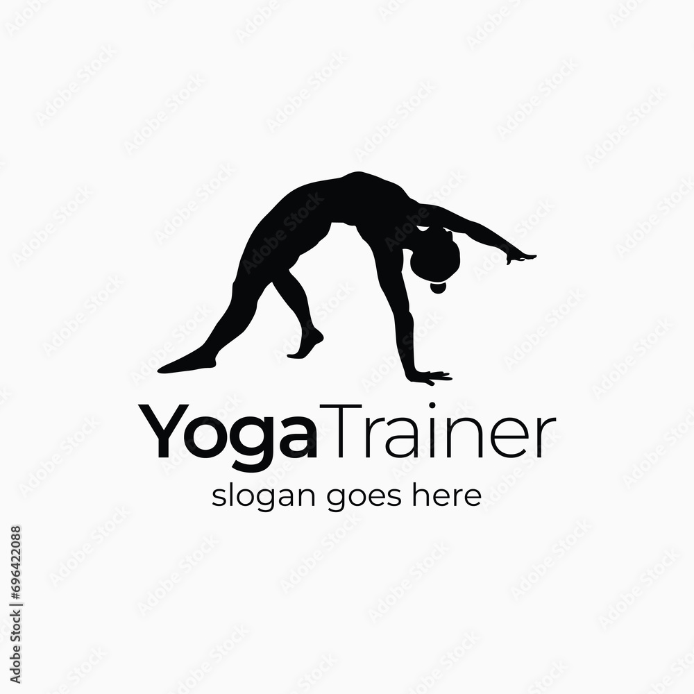 Yoga logo, retreats logo, Pilates trainer logo, woman doing pilates movement Yoga logo, retreats logo, Pilates trainer logo, woman doing pilates movement