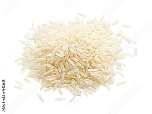 white rice on white