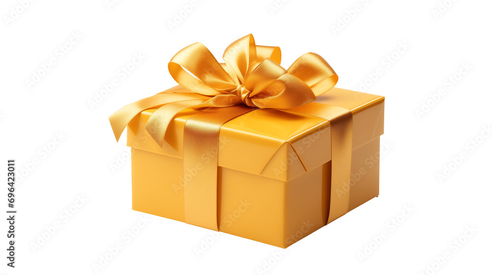 Obraz premium golden gift box