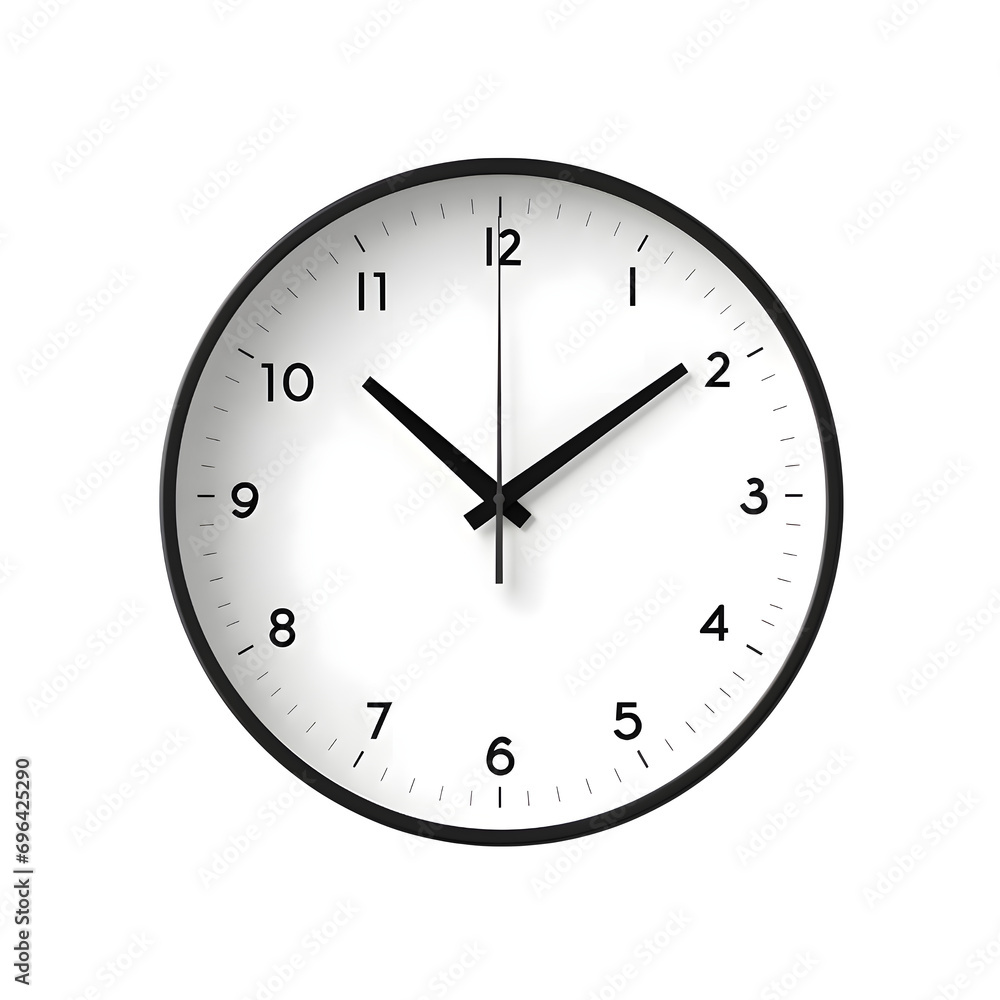 Clock isolated on transparent background Clock isolated on transparent background