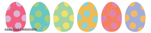 Cute Easter Eggs Colorful