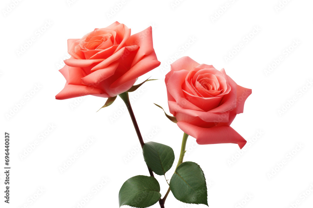 Rose, romantic, Valentine's Day, couple, love that grows together on a transparent background Rose, romantic, Valentine's Day, couple, love that grows together on a transparent background