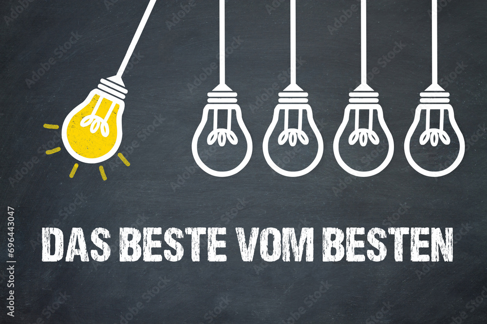 Fototapeta premium Das Beste vom Besten
