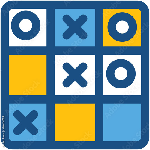 Tic Tac Toe Vector Icon