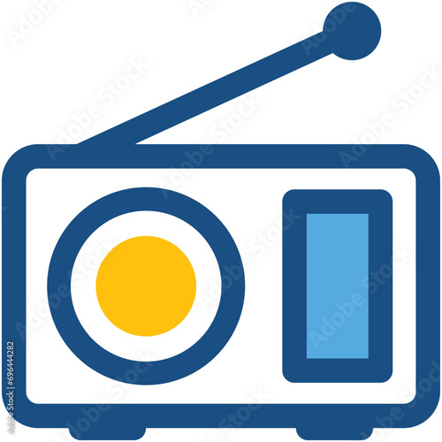 Radio Vector Icon