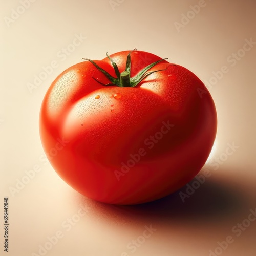 tomato isolated on white 
