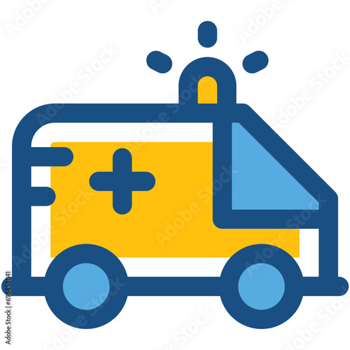Ambulance Vector Icon