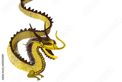 年賀状素材　辰