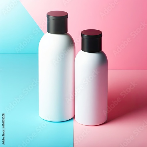 white plastic bottle 