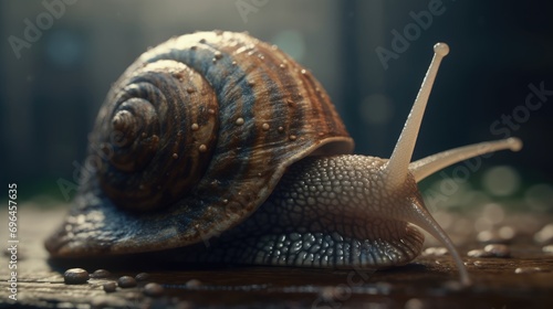 Gastropod Wonders: Discovering the World of Snails © arif