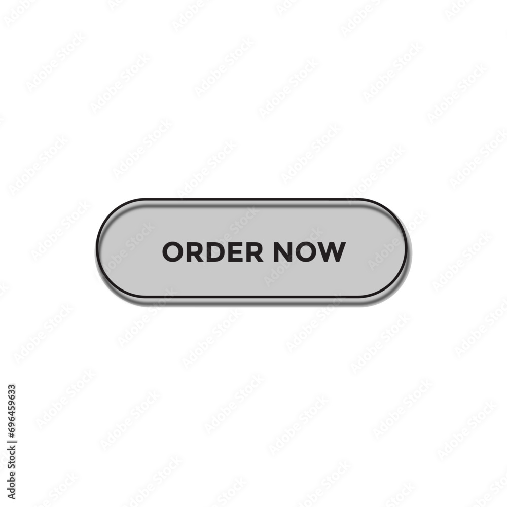 order now black simple button. 3d order now sign vector illustration order now black simple button. 3d order now sign vector illustration