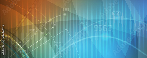 Quantum processing. Deep learning artificial intelligence. Future new technology  for business or science presentation
