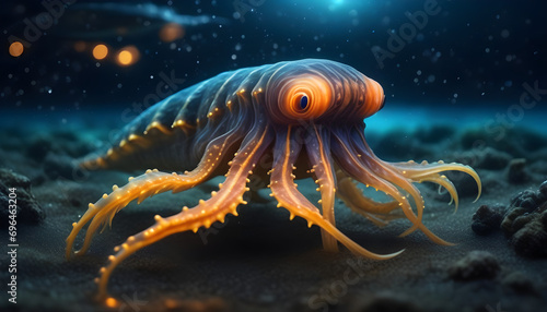 mysterious octopus © Kousik