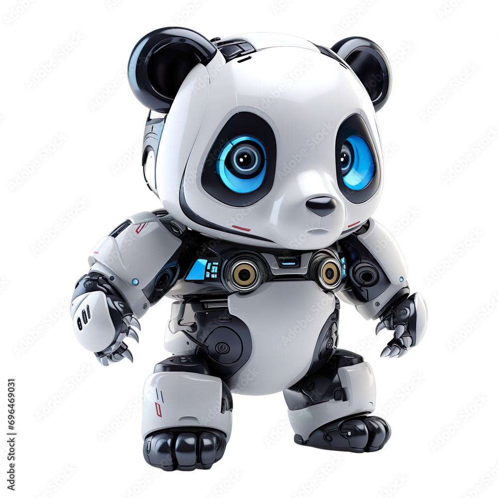 Robot Koala isolated on transparent background. Robot Koala isolated on transparent background.
