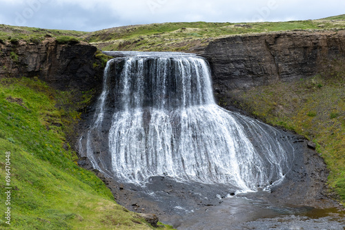 waterfall in iceland