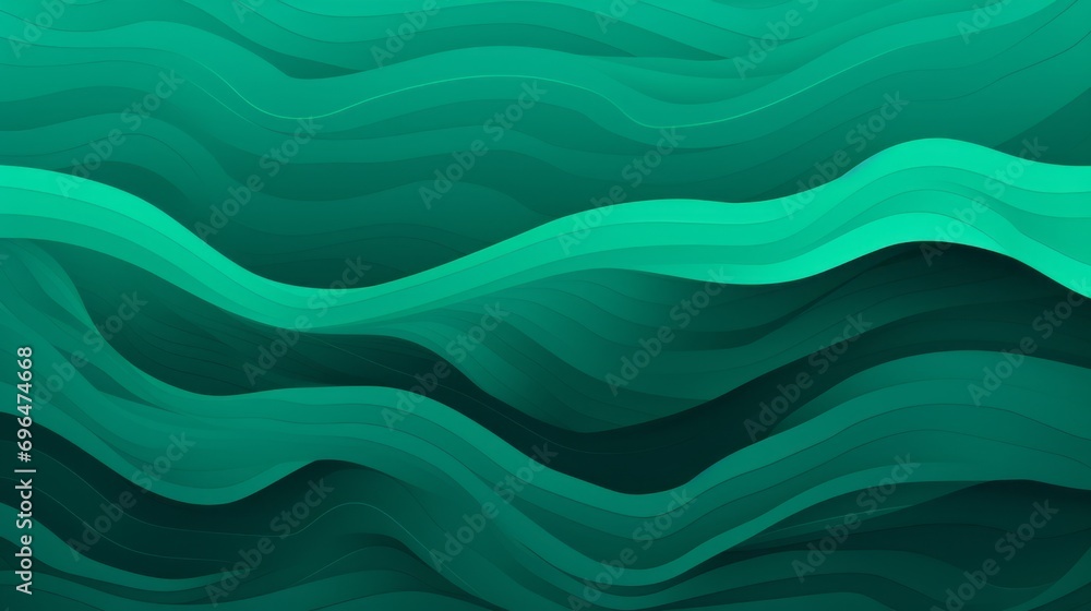 japanese wave colorated illustration on emerald background with space for your text japanese wave colorated illustration on emerald background with space for your text