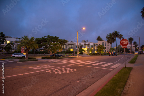 Amazing City Street View, Los Angeles, Santa Monica, California, USA