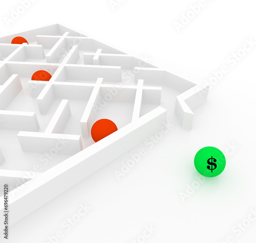 The concept of overcoming the economic crisis.