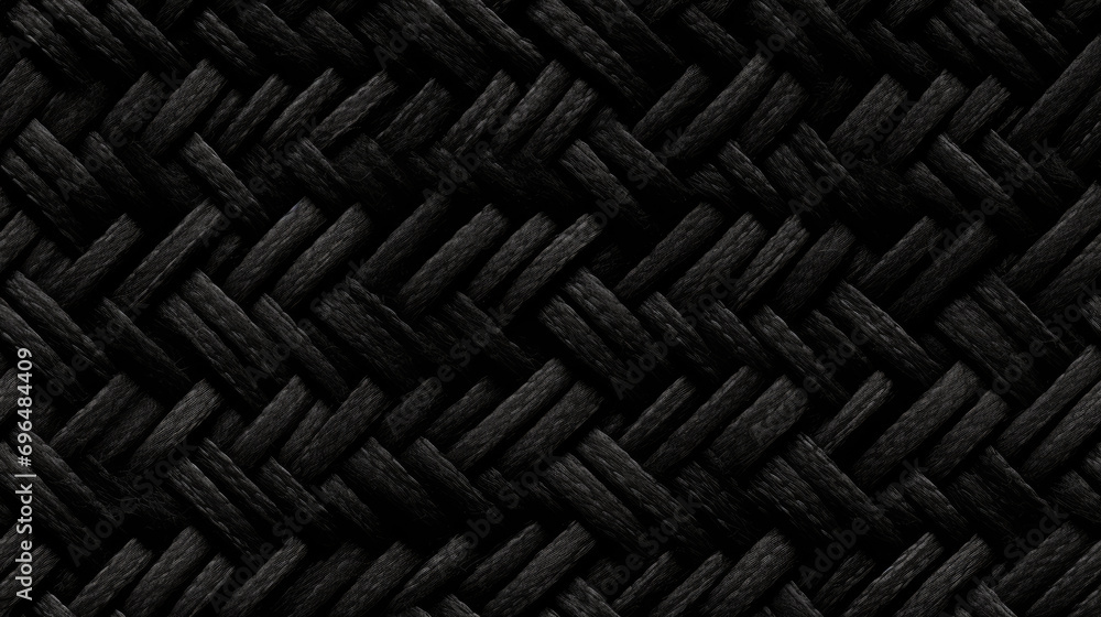 Textile tile pattern with black weaven wool background. Intricate textile pattern. Wool knitted tile for pattern and repeat. Texture of black textile wool Textile tile pattern with black weaven wool background. Intricate textile pattern. Wool knitted tile for pattern and repeat. Texture of black textile wool