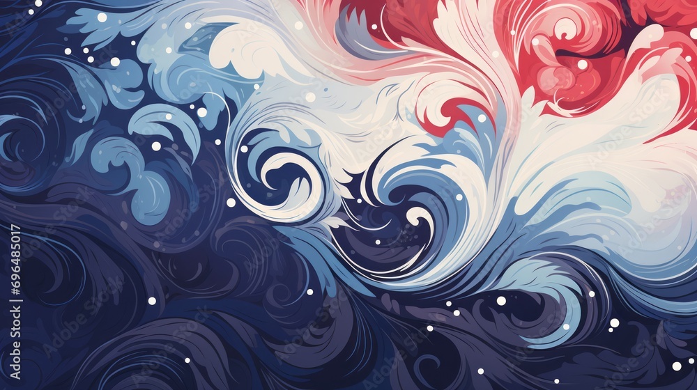indigo floral background in swirls and flourishesstyle art with space for you text and graphics indigo floral background in swirls and flourishesstyle art with space for you text and graphics