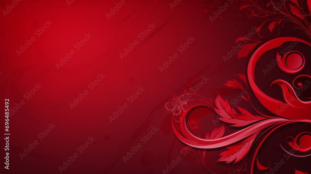 ruby floral abstract background in swirls and flourishesstyle art with space for you text and graphics ruby floral abstract background in swirls and flourishesstyle art with space for you text and graphics