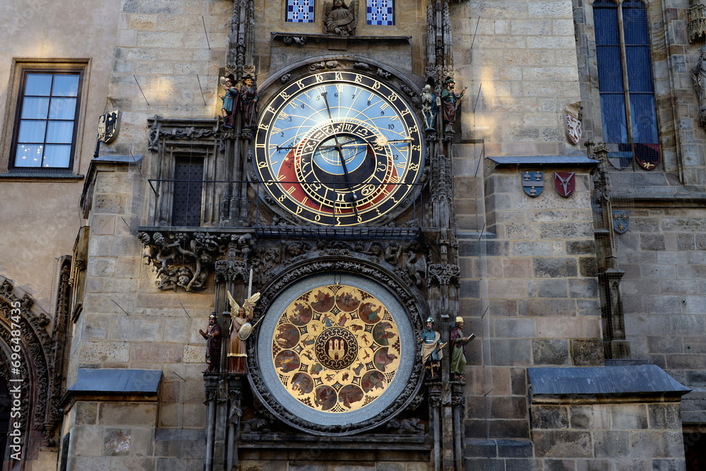 Obraz premium The astronomical clock in Prague