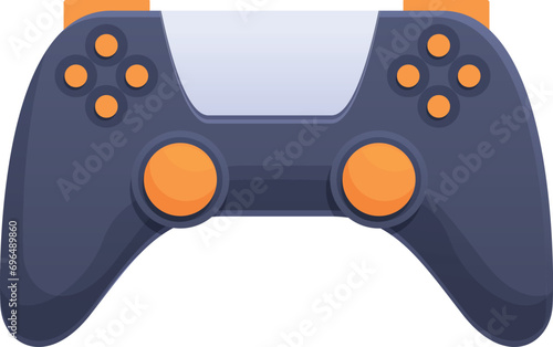 Personal game pad icon cartoon vector. Controller device. System tech