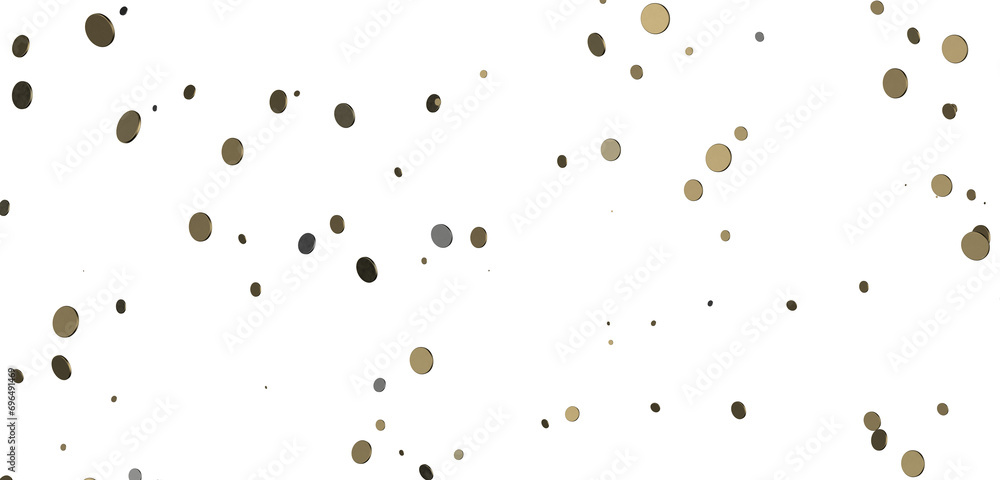 gold Confetti Glitter Overlay