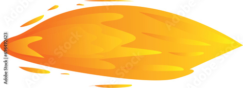 Fire wave laser icon cartoon vector. Beam game fiction. Gaming cosmos photo