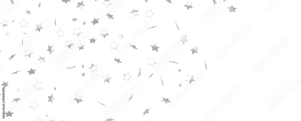 XMAS stars background, sparkle lights confetti falling. magic shining Flying christmas stars on night