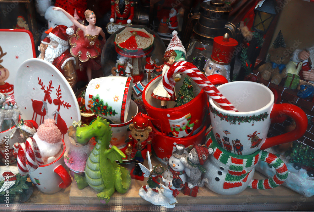  Ceramic Christmas souvenir toys for sale in shop