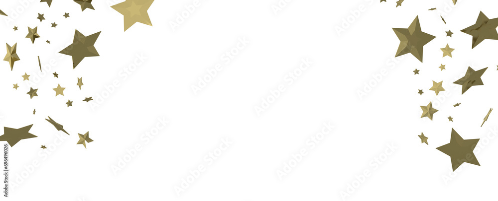 Starlit Christmas Shower: Mesmeric 3D Illustration Depicting Descending Holiday Star Particles Starlit Christmas Shower: Mesmeric 3D Illustration Depicting Descending Holiday Star Particles