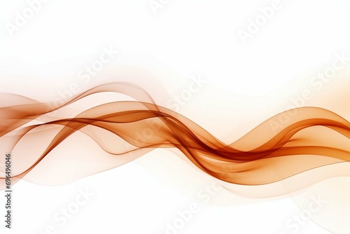 Abstract background of brown smoke isolated
