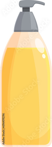 Foam water soap icon cartoon vector. Spa pump liquid. Bath care skin