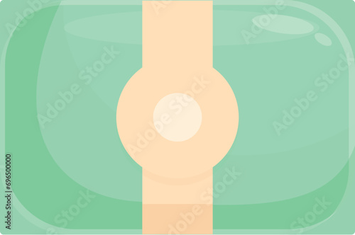 Skincare cosmetic icon cartoon vector. Body skin care. Soap cosmetic detergent