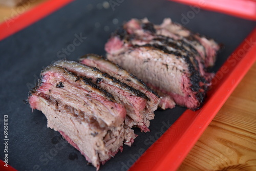 sliced brisket