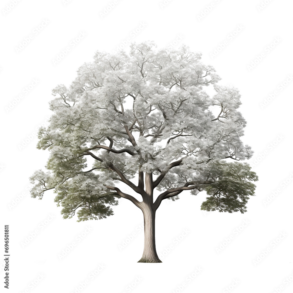 Natural snow tree isolated on transparent background
Natural snow tree isolated on transparent background