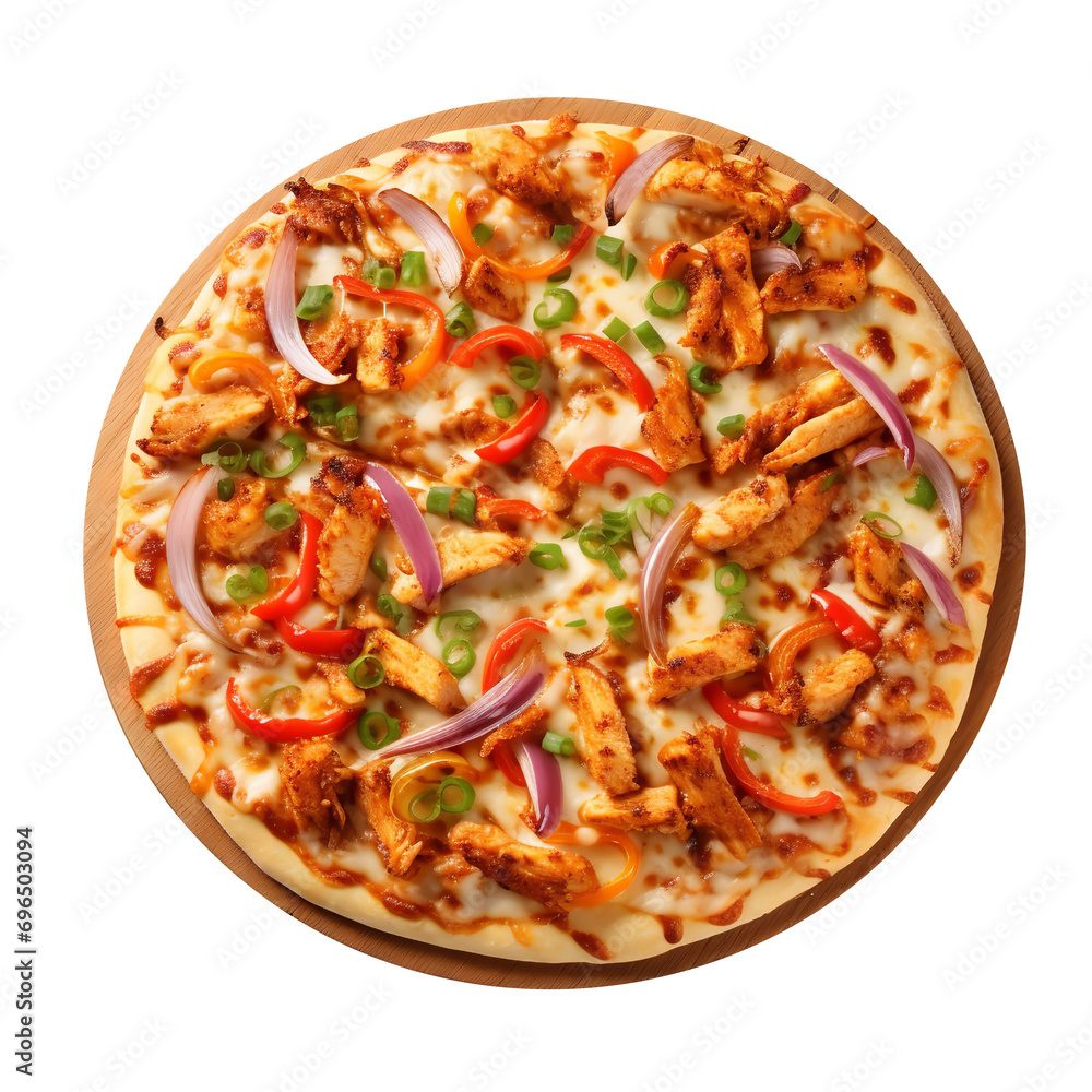 So Yummy pizza isolated on transparent background So Yummy pizza isolated on transparent background