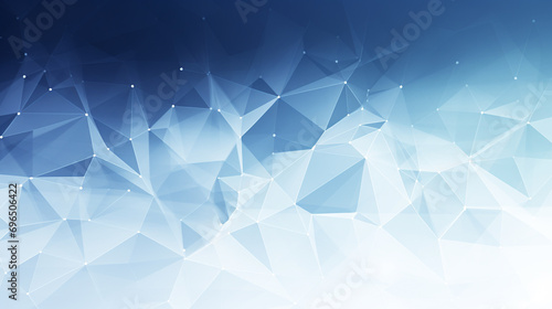 abstract blue water background in polygonal style