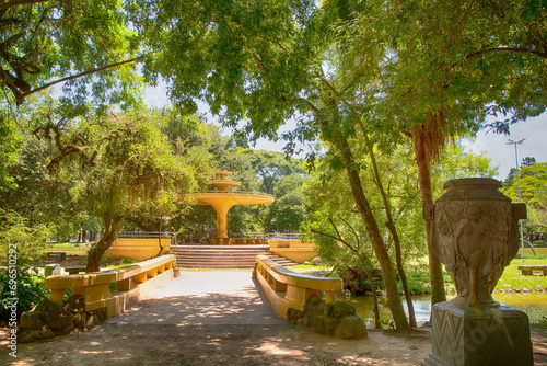 Porto ALegre, Rio Grande do Sul, Brazil -November 25, 2023: Redencao Park or Farroupilha Park. photo