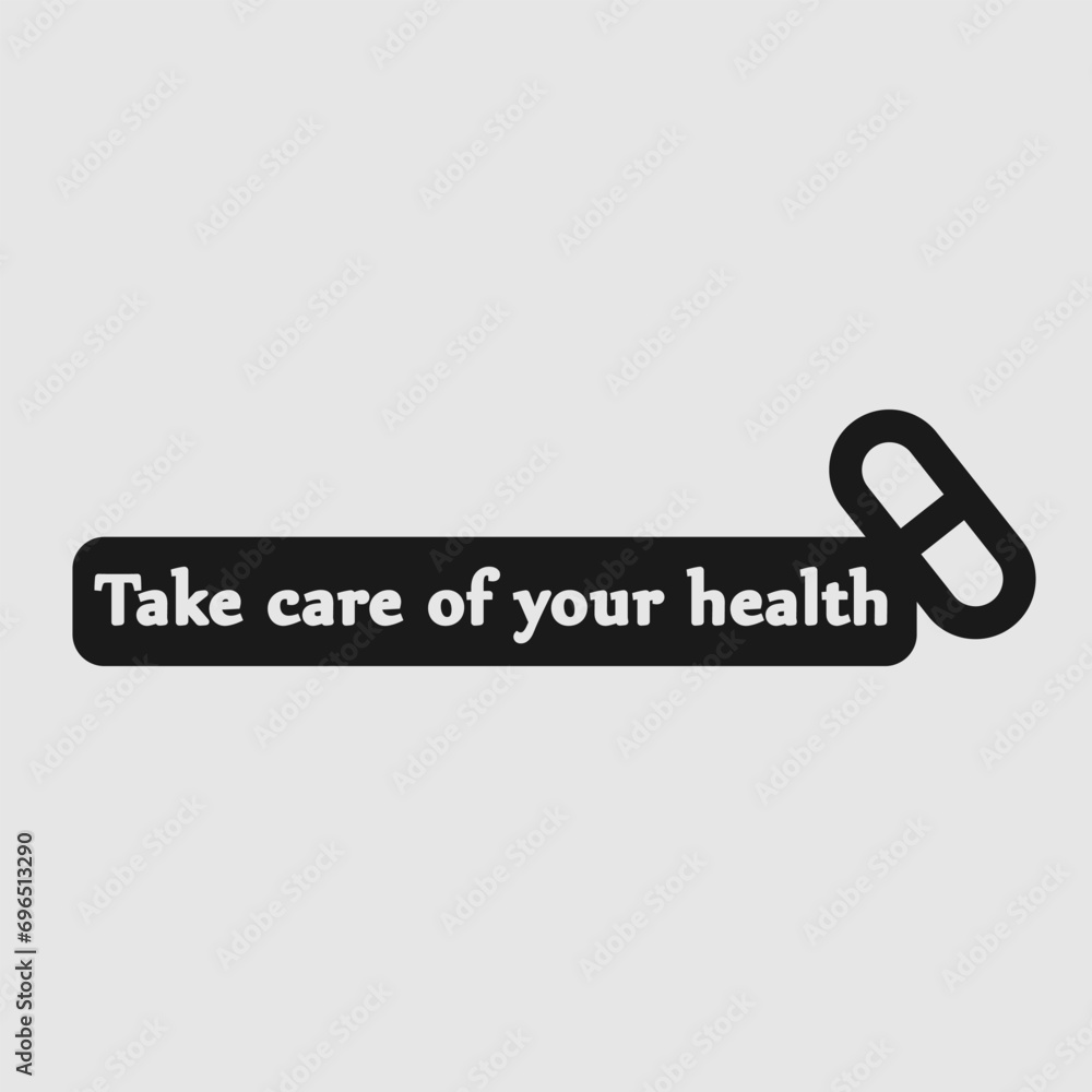 Vector illustration on the topic of Health Vector illustration on the topic of Health