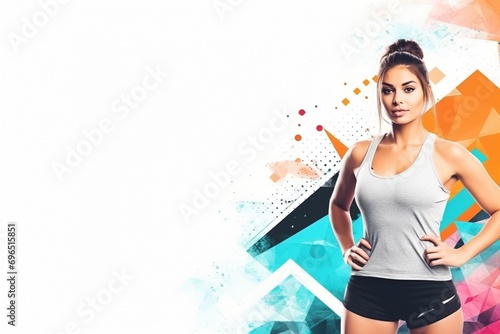 Fitness Fusion Fiesta: Dive Into the World of Wellness with a Female Trainer, Tailored for Your Brand's Story