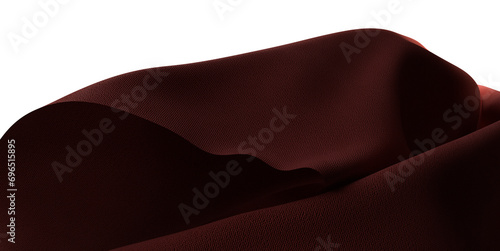 Abstract red cloth swaying in the wind © vegefox.com