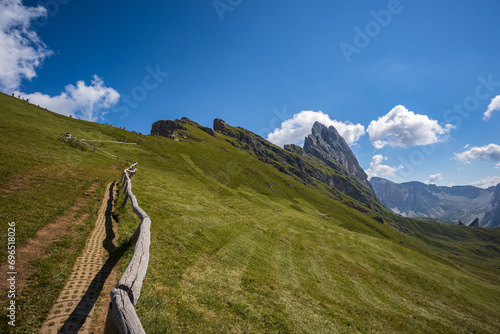 Le Odle dal monte Seceda, Dolomiti