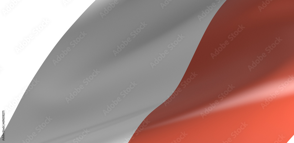 Waving flag of Poland. Independence Day November 11, Poland. Red and white fabric texture for Waving flag of Poland. Independence Day November 11, Poland. Red and white fabric texture for