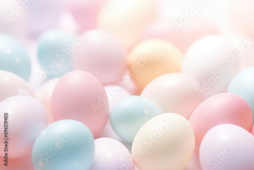 Spring Easter Background, Often Featuring Pastel Colors And Soft Imagery