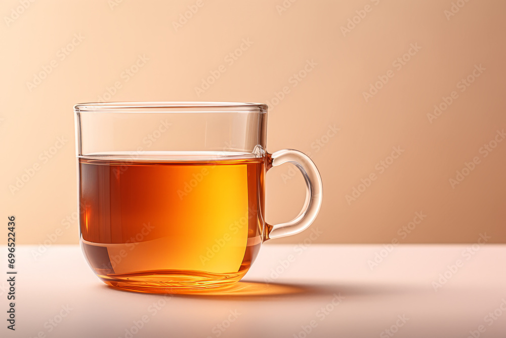 a glass cup of tea a glass cup of tea