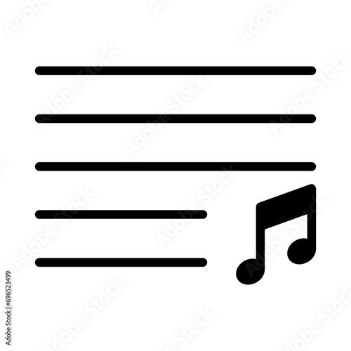 Music notes icon